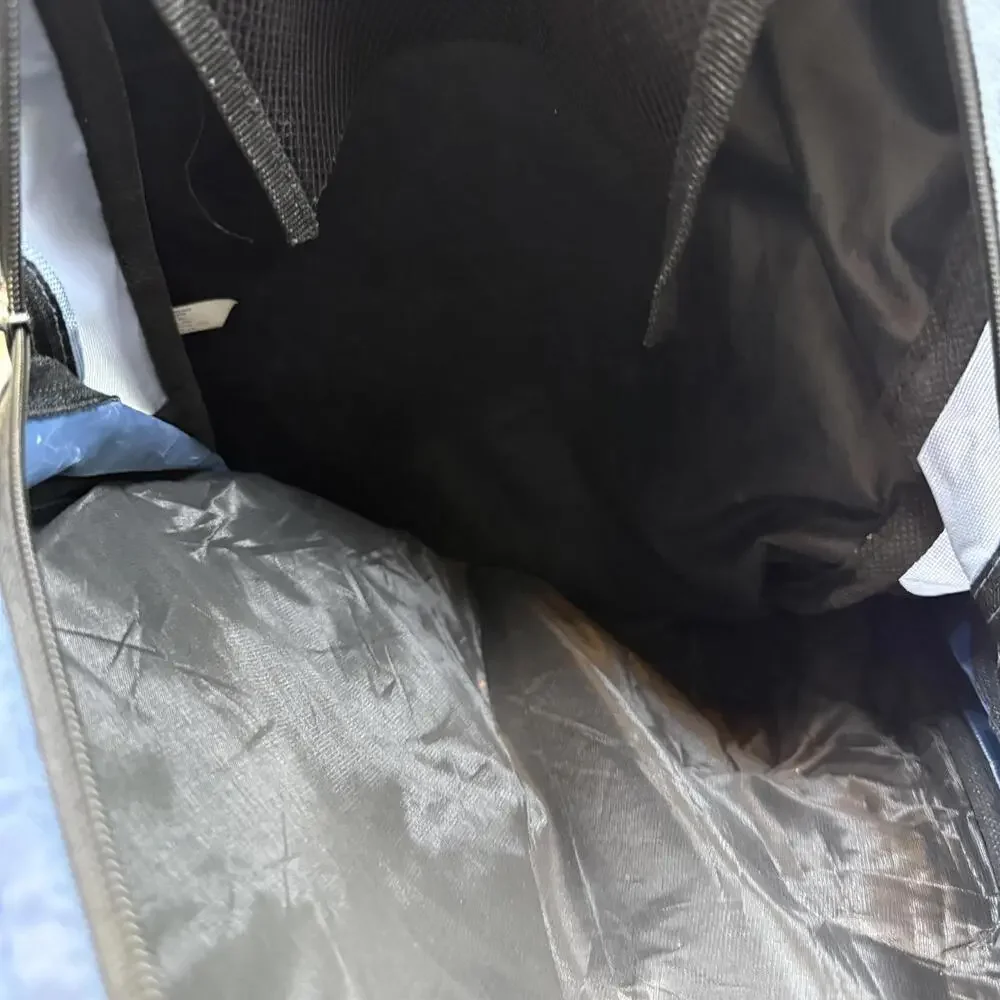 Metropack‎ Blue and Gray Backpack with Front Pocket